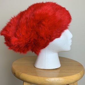 Genuine rabbit fur winter beanie *LAST ONE*